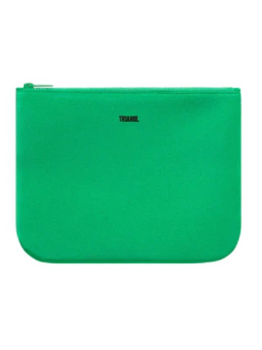 TRIANGL Jungle Green Neoprene Zip Pouch